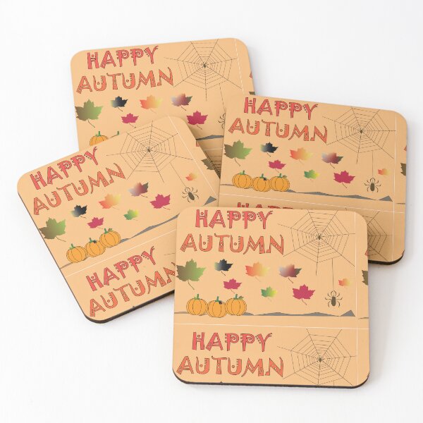 Item preview, Happy Autumn designed and sold by ArleneArtStudio.