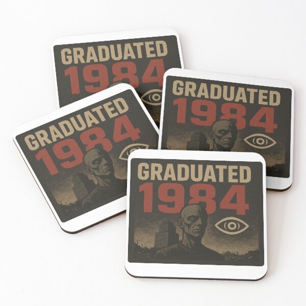 Item preview, Graduated 1984 Dystopian designed and sold by aykiradesigns.