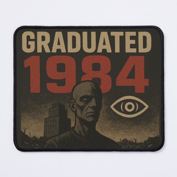 Item preview, Graduated 1984 Dystopian designed and sold by aykiradesigns.