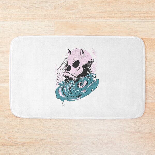 Item preview,  Demon Skull Wave  Dark Aesthetic Grunge Art designed and sold by JeromJacksy.