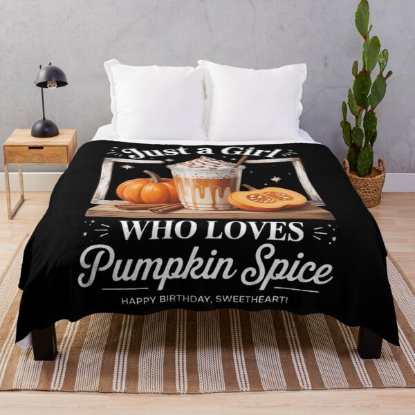 Item preview, Just A Girl Who Loves Pumpkin Spice Fall Autumn Vibes designed and sold by Moon-Ape.