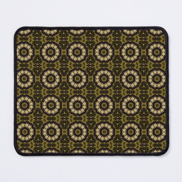 Item preview, Mandala Retro Star Pattern in Brown designed and sold by Artistestella.