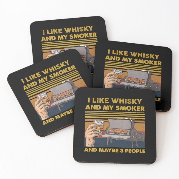 Item preview, I Like Whisky And My Smoker designed and sold by MariaAlvesCosta.