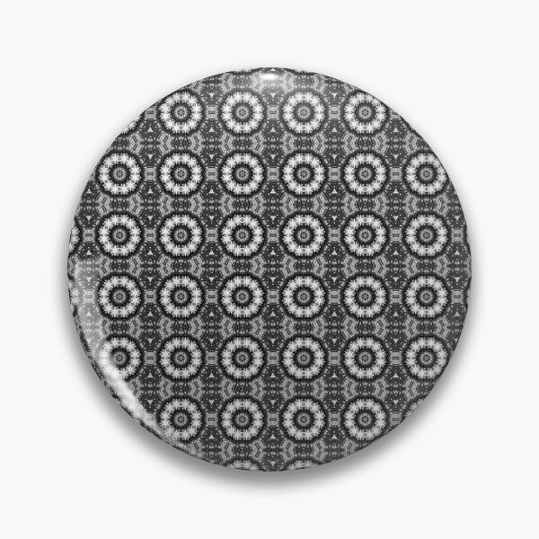 Item preview, Mandala Retro Star Pattern in Gray designed and sold by Artistestella.