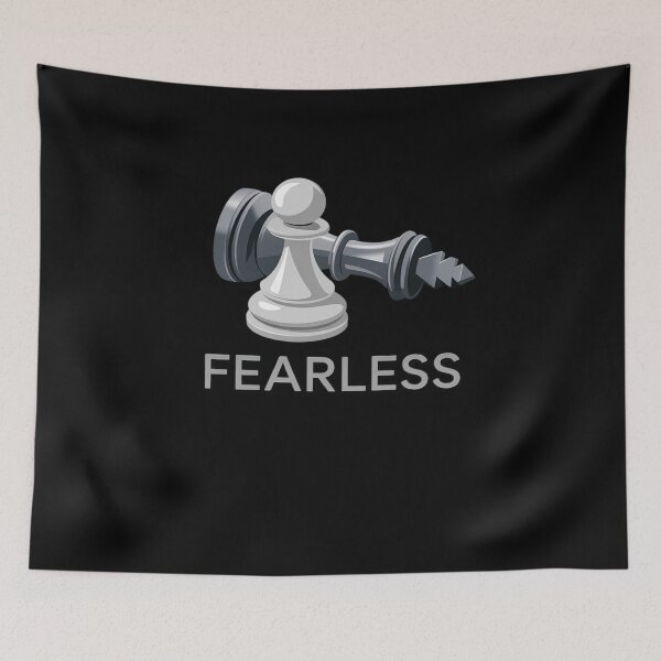 Item preview, Funny Chess - Fearless Chess Player Smart designed and sold by HaileyRobel.