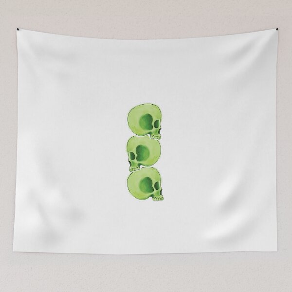 Item preview,  Pile Of Green Skulls  designed and sold by MichaelFranker.