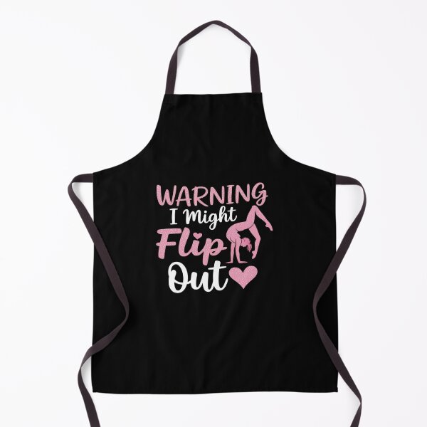 Item preview, Funny Cheerleading Gymnast Warning I Might Flip Out Gymnast designed and sold by MinaReinger.
