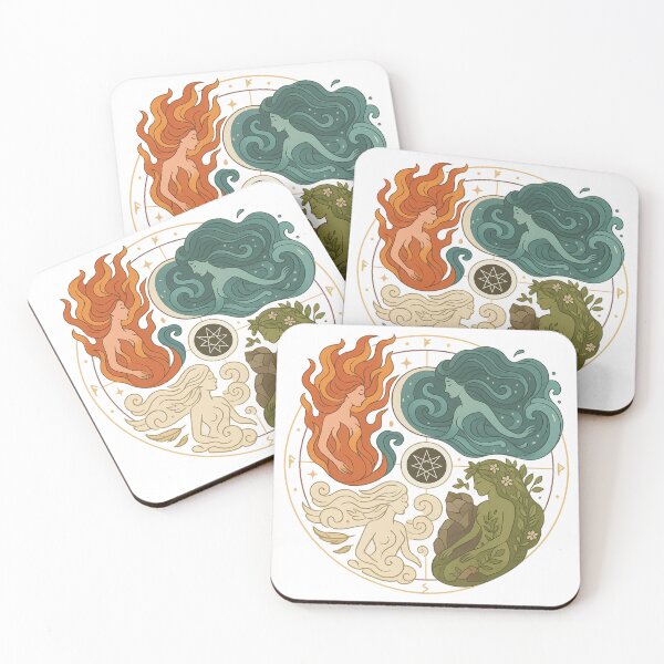 Item preview, The Four Elements of Nature designed and sold by PepeMilano.