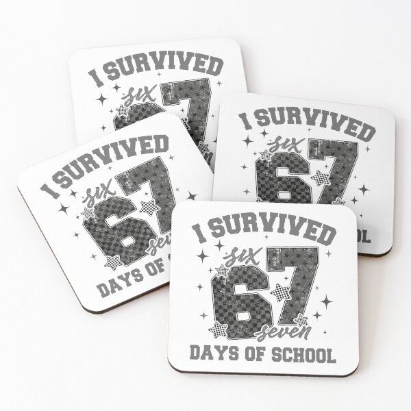 Item preview, I Survived Six Seven Meme Days Of School designed and sold by vintagearttee.