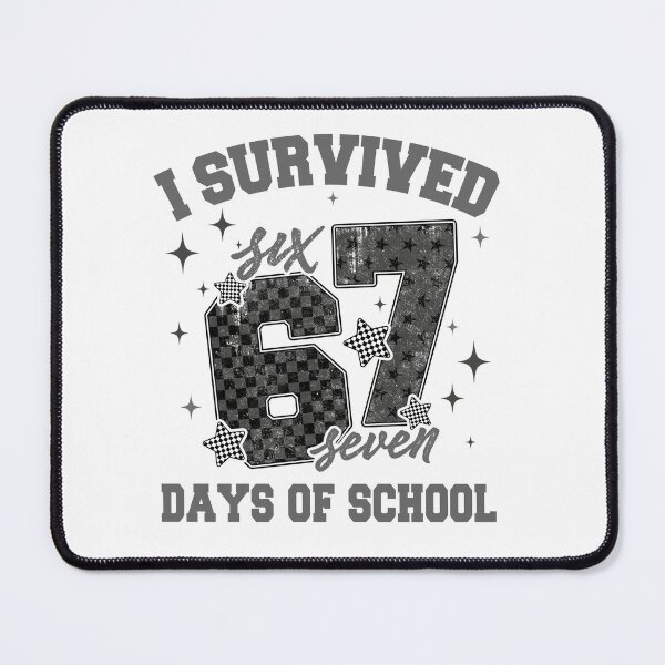 Item preview, I Survived Six Seven Meme Days Of School designed and sold by vintagearttee.