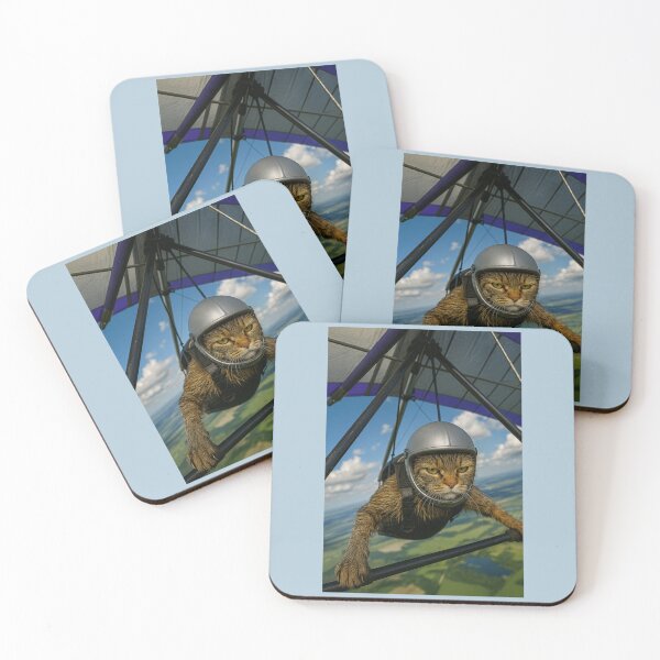 Item preview, Grumpy Cat Hang Gliding designed and sold by Tridentulus.