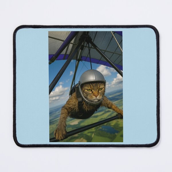 Item preview, Grumpy Cat Hang Gliding designed and sold by Tridentulus.
