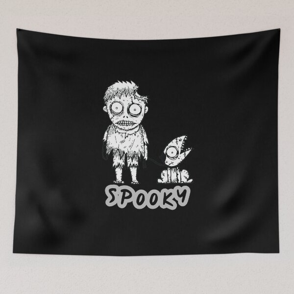 Item preview, Tim Burton Style Zombie and Dog designed and sold by ConfuseLab Alt.