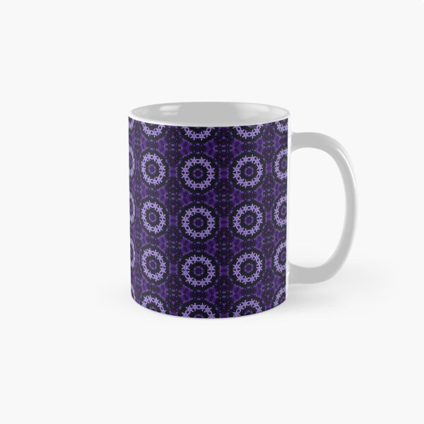 Aperçu de l'œuvre Motif mandala rétro étoile violet créée et vendue par Artistestella.
