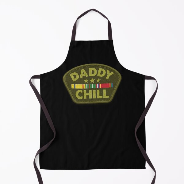 Item preview, Daddy Chill Military Patch - Funny designed and sold by getpressedshirt.