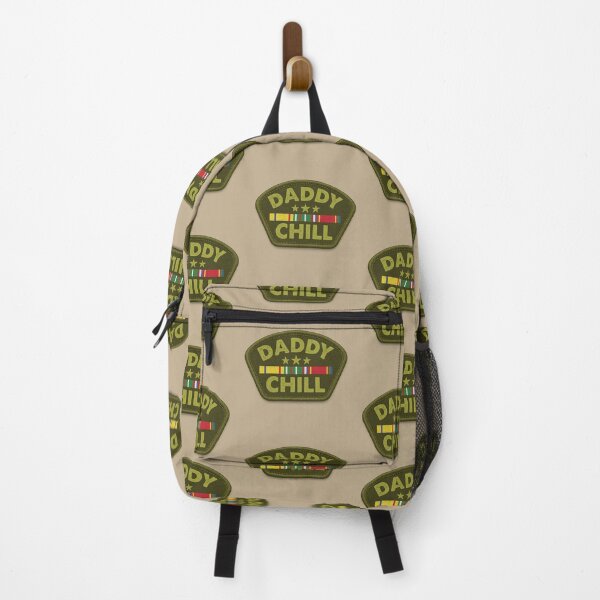 Item preview, Daddy Chill Military Patch - Funny designed and sold by getpressedshirt.