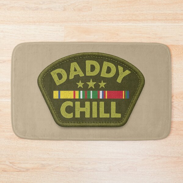 Item preview, Daddy Chill Military Patch - Funny designed and sold by getpressedshirt.