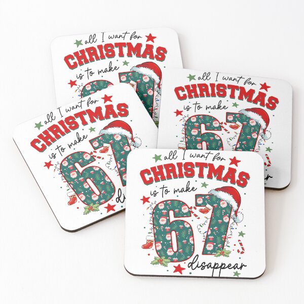 Item preview, All I Want For  Christmas Six Seven Disappear, Trending Meme, Winter Season designed and sold by vintagearttee.