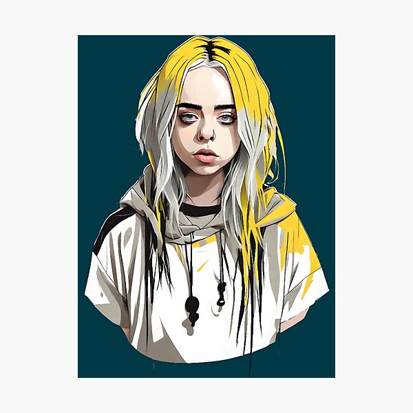 Item preview, Billie Eilish  designed and sold by marlenegreenfel.