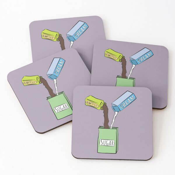 Item preview, I like my sugar with cofee and cream   designed and sold by GoldaJakubowski.