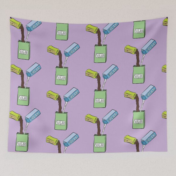 Item preview, I like my sugar with cofee and cream   designed and sold by GoldaJakubowski.