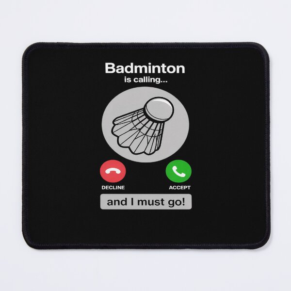 Item preview, Funny Badminton Shirt Badminton Calling designed and sold by DrewLeuschke.
