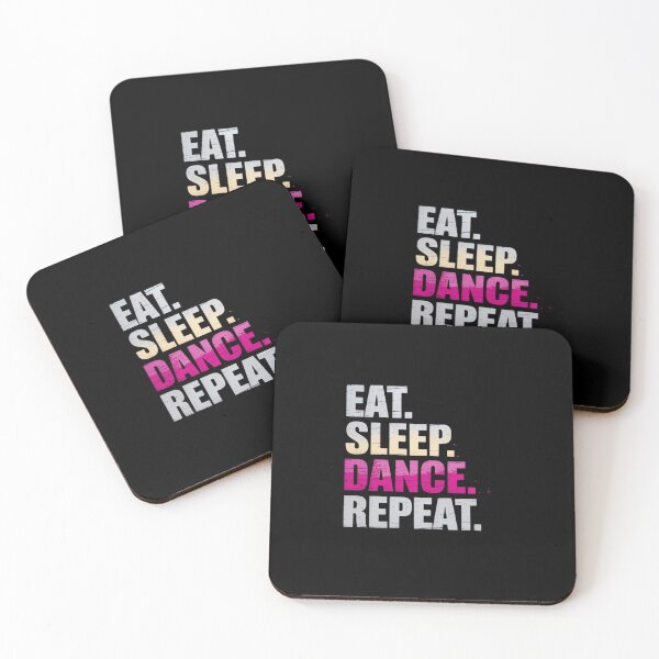Item preview, Eat Sleep Dance Repeat designed and sold by khorbiasieno.