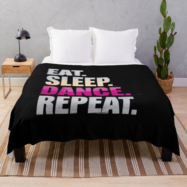 Item preview, Eat Sleep Dance Repeat designed and sold by khorbiasieno.