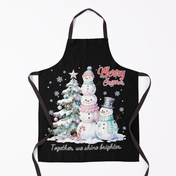 Item preview, Snowman teamwork decorating a Christmas tree designed and sold by NatalieJeans.