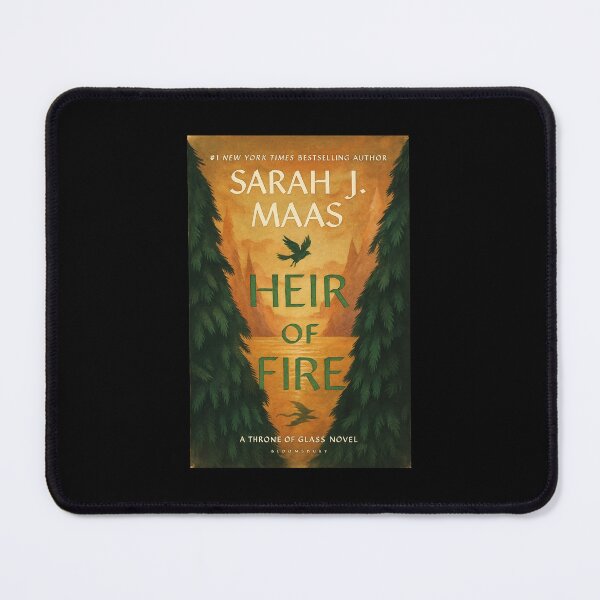 Item preview, Heir of Fire book cover designed and sold by biblio_phile.