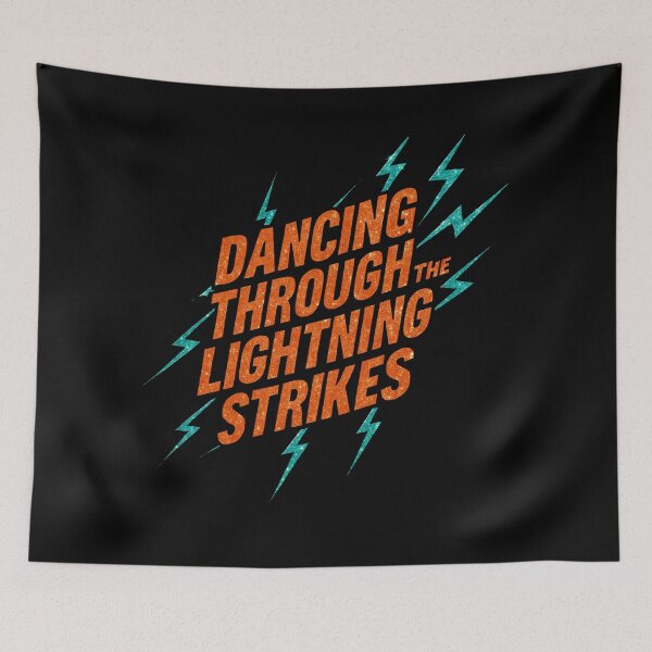 Item preview, Dancing Through The Lightning Strikes T-Shirt designed and sold by ThamirArtistry.