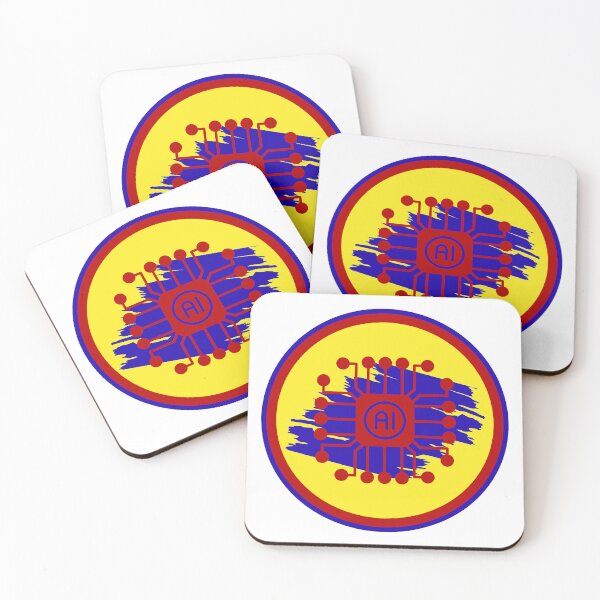 Item preview, AI Circuit Emblem Futuristic Design designed and sold by NxtGenDesigns.