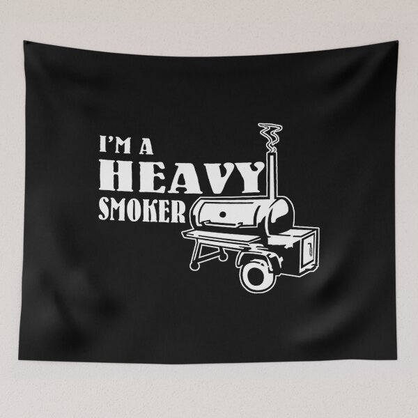 Item preview, BBQ — I’m A Heavy Smoker designed and sold by MariaAlvesCosta.
