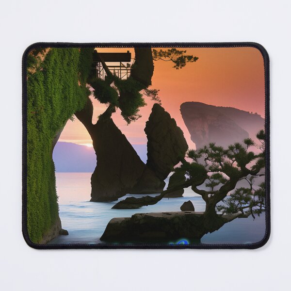 Item preview, Al DiMeola Mediterranean Sunset Optical Illusion Artwork designed and sold by Tshirtophobia.