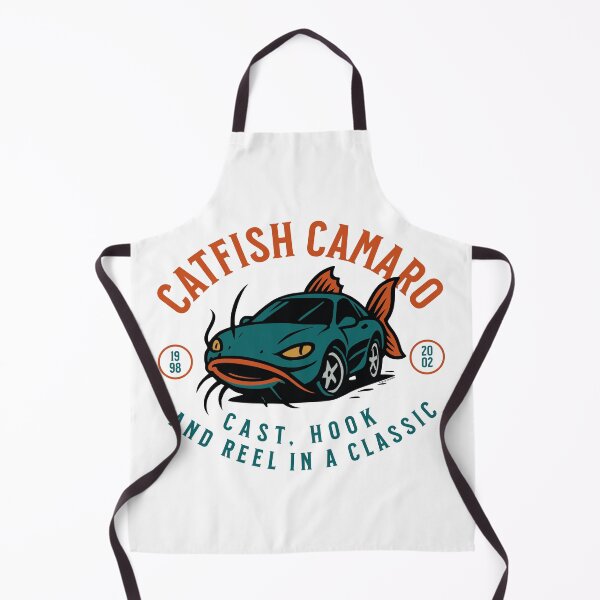 Item preview, Catfish Camaro - Cast, Hook & Reel in a Classic designed and sold by Automotive Art by Greg.