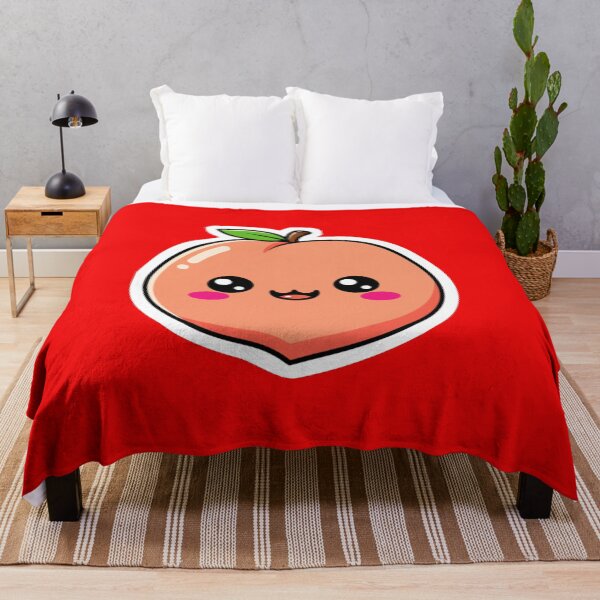 Item preview, Peachy Day – Kawaii Cute Fruit designed and sold by OOStudio.