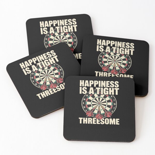 Item preview, Darts Funny Happiness is a tight Threesome Club designed and sold by HaileyRobel.