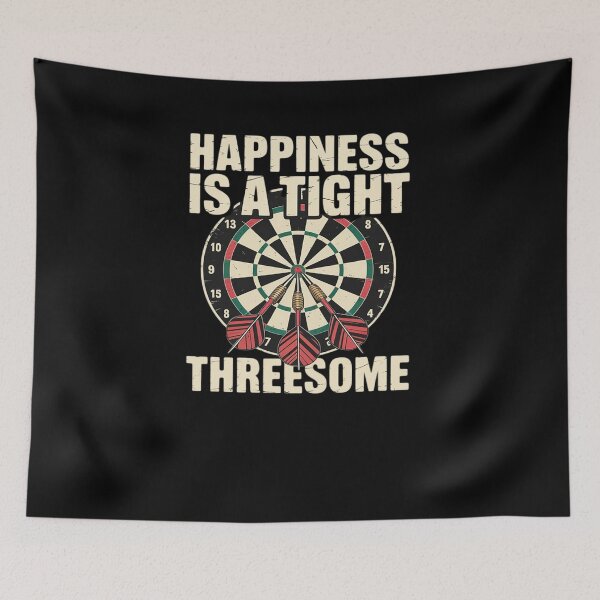 Item preview, Darts Funny Happiness is a tight Threesome Club designed and sold by HaileyRobel.