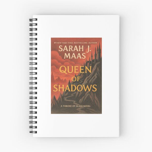 Item preview, Queen of shadows book cover drawing  designed and sold by biblio_phile.
