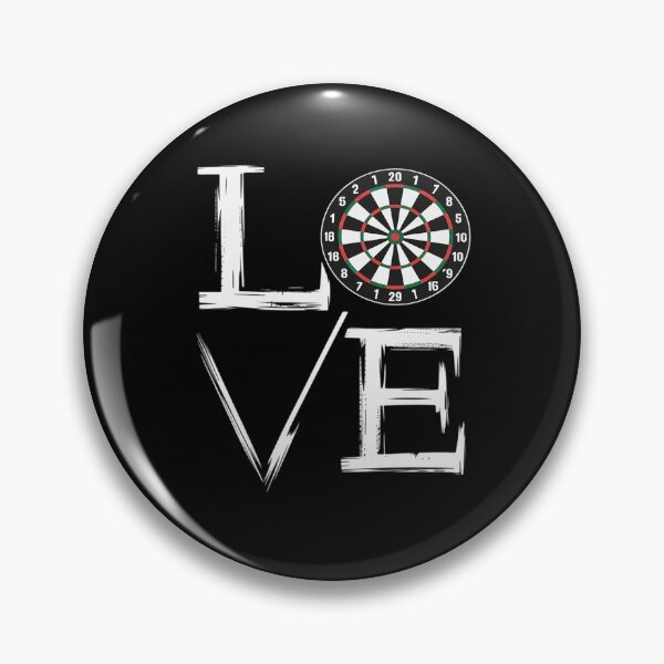 Item preview, Darts Bullseye Board Arrows Game Scoreboard Target Love designed and sold by AmparoBoyle.
