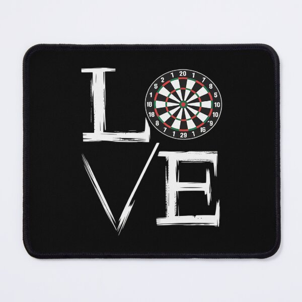 Item preview, Darts Bullseye Board Arrows Game Scoreboard Target Love designed and sold by AmparoBoyle.