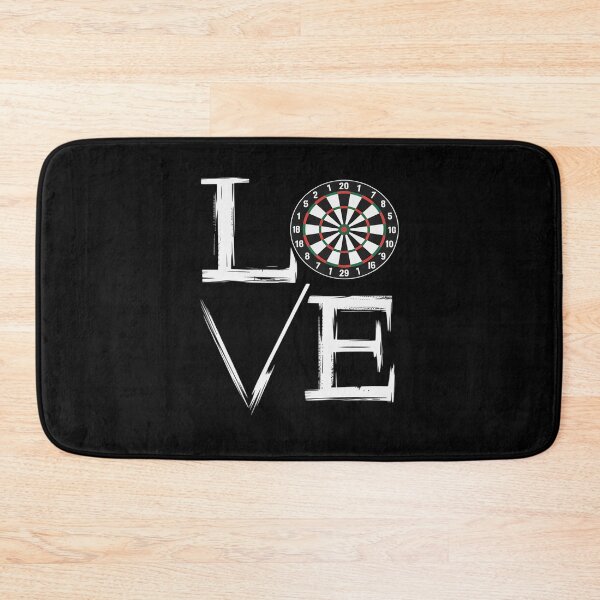 Item preview, Darts Bullseye Board Arrows Game Scoreboard Target Love designed and sold by AmparoBoyle.