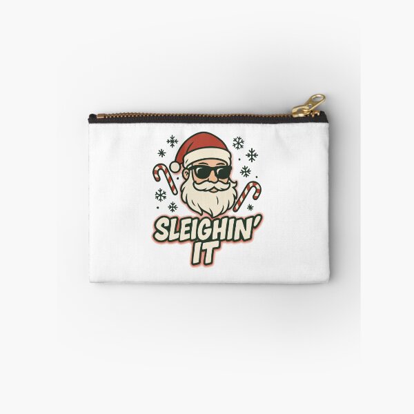 Item preview, Cool Santa Sleighin’ It Christmas T-Shirt – Funny Holiday Santa Gift designed and sold by graphicnew.