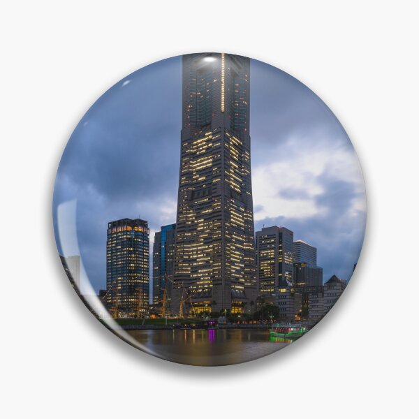 Item preview, View of the Yokohama Landmark Tower in Minato Mirai 21 designed and sold by WorldScenery.