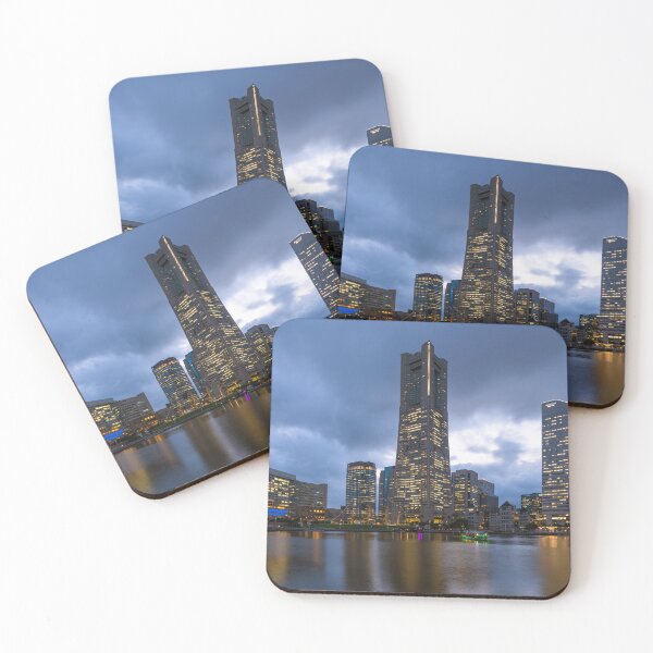 Item preview, View of the Yokohama Landmark Tower in Minato Mirai 21 designed and sold by WorldScenery.