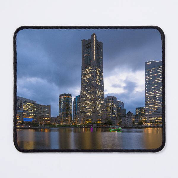 Item preview, View of the Yokohama Landmark Tower in Minato Mirai 21 designed and sold by WorldScenery.