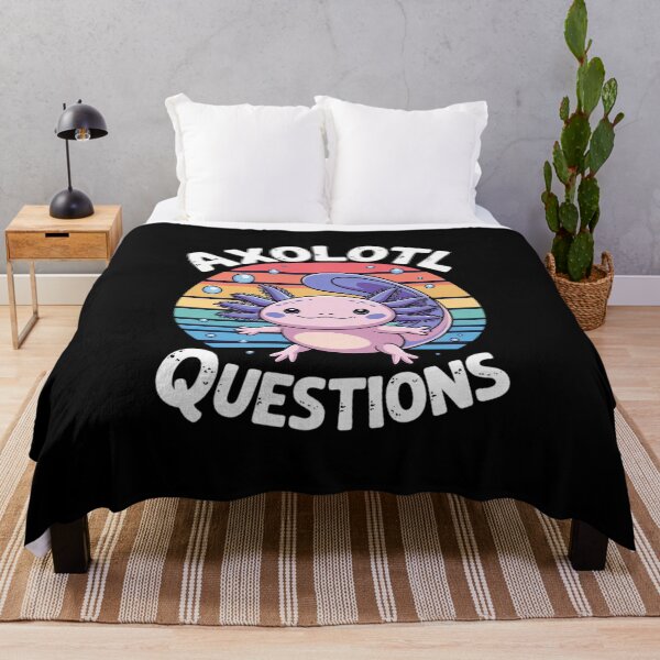 Item preview, Axolotl-I Axolotl Questions Cute Kids designed and sold by KonstanKoraner.