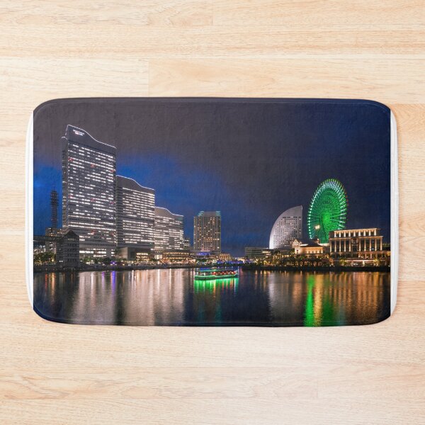 Item preview, Night view of Minato Mirai District 21 in Yokohama, Japan designed and sold by WorldScenery.