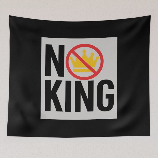 Item preview, No Kings T-Shirt designed and sold by ThamirArtistry.