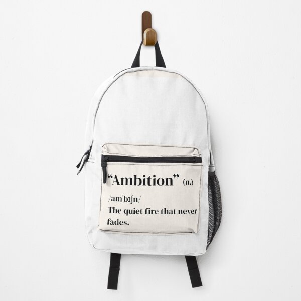 Item preview, Ambition Definition – Motivational Typography Art designed and sold by SutraviaStudio.